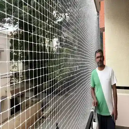 Reliable Netting Safety Net for Balcony in Chennai, Perungudi, Ramapuram, Thiruvanmiyur, Poonamallee, Sholinganallur, Thoraipakkam, Madhavaram, Avadi, Mogappair, Perungudi, Thyagaraya Nagar, Valasaravakkam