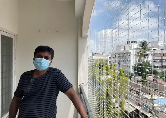 Reliable Netting Balcony Netting Service in chennai, George Town, JafferKhanpet, Royapura, Kathivakkam, Keelkattalai, Kazhipattur, Karur, Kallakurichi, West Mambalam, Chromepet, Ennore, Egmore and Tamil Nadu