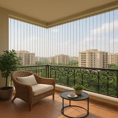 Balcony Invisible Grills in Tirupati and Nellore - Reliable Netting