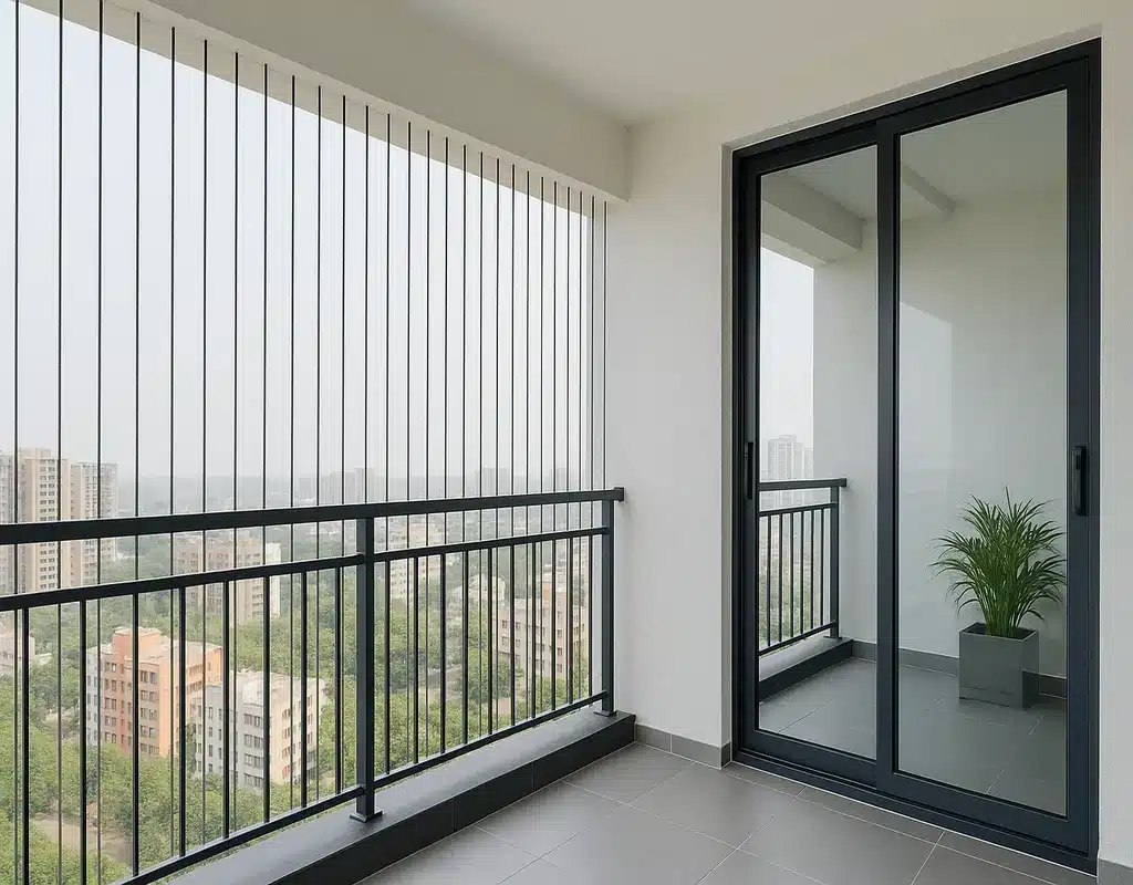 Premium Quality Balcony Invisible Grills in Valasaravakkam and Ramapuram