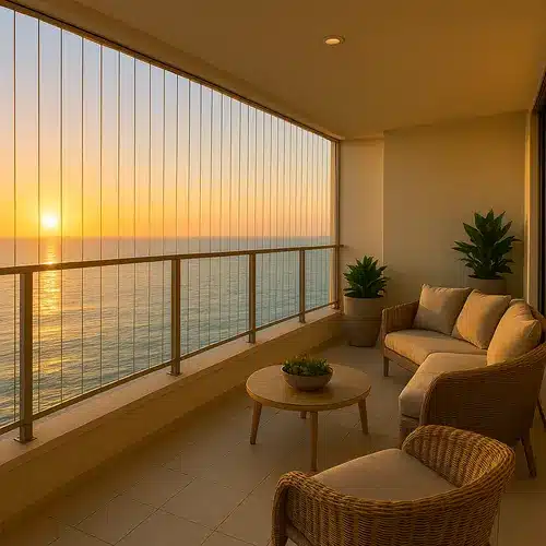 Premium Balcony Invisible Grills in Guntur and Ongole by Reliable Netting