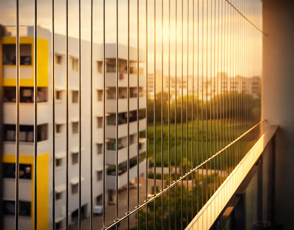 Premium Balcony Invisible Grills in Ameerpet and Himayatnagar