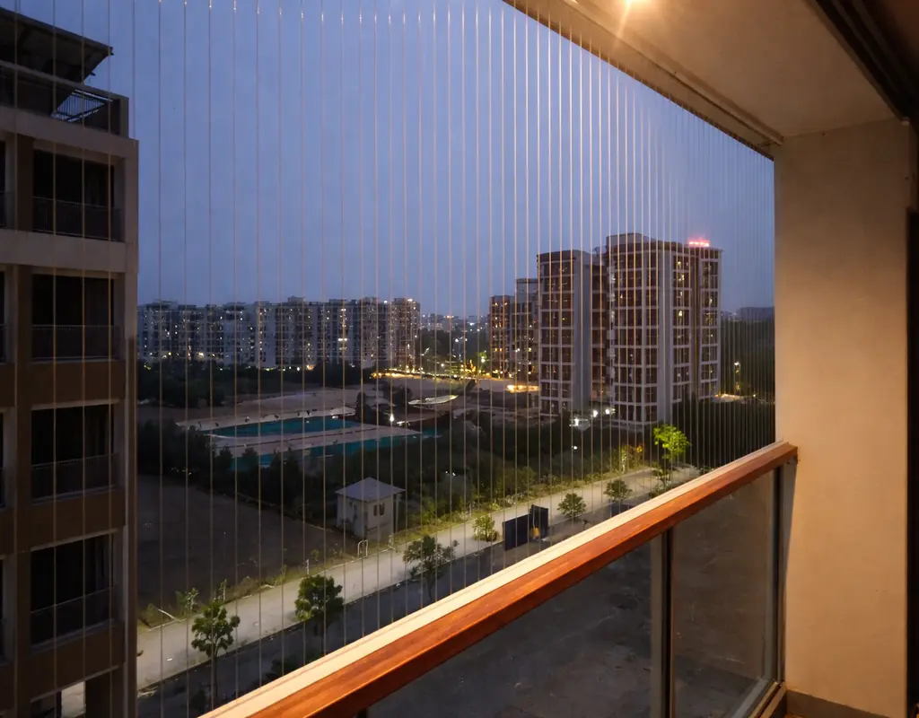 Premium Quality Balcony Invisible Grills in Ameerpet and Himayatnagar