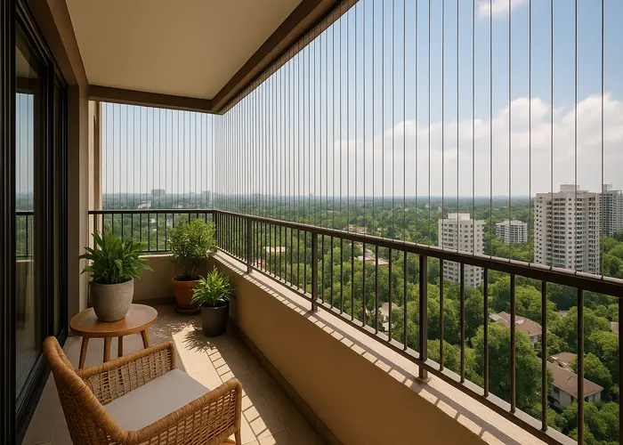 Best Balcony Invisible Grills in Khairatabad and Punjagutta