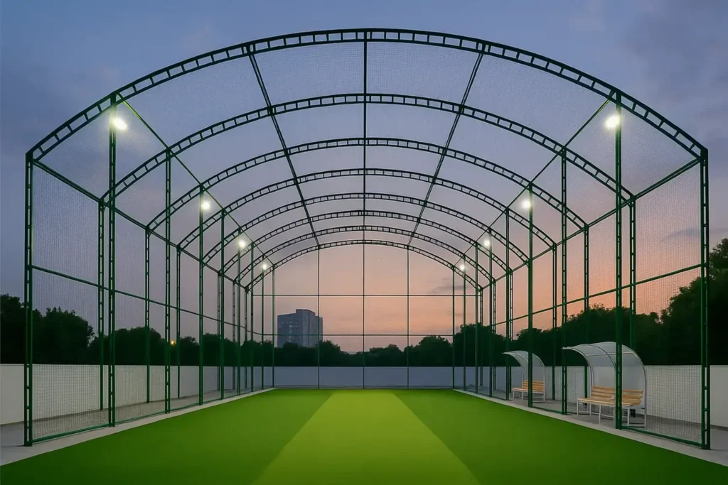 Reliable Netting Box Cricket Installation