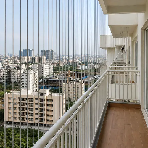 Premium Quality Balcony Invisible Grills in Chennai