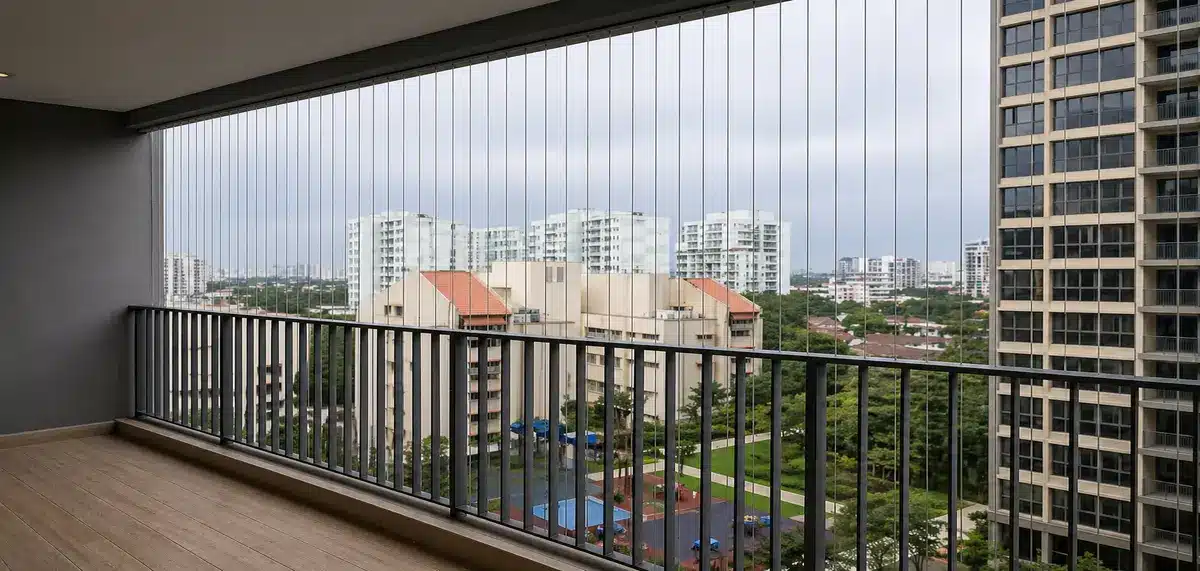 Balcony Invisible Grills in Chromepet and Saidapet