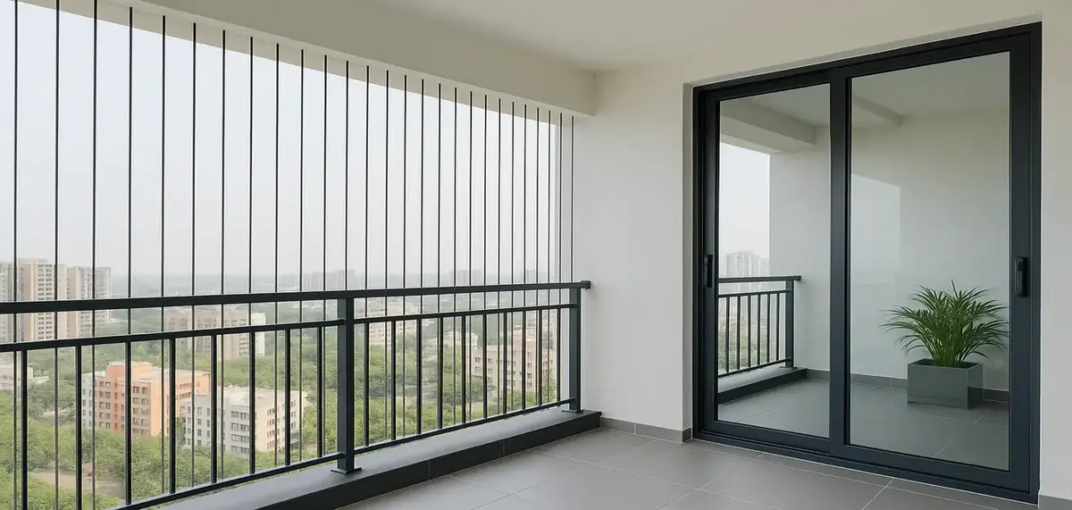 Balcony Invisible Grills in Mambalam and Chetpet