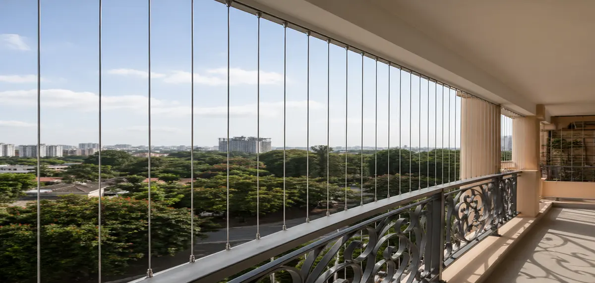 Balcony Invisible Grills in Thalambur and Nolambur